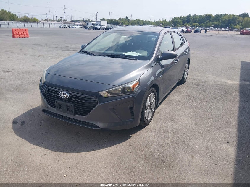 Vin: kmhc65lc1ju100192, lot: 46316596, hyundai ioniq hybrid blue 20182
