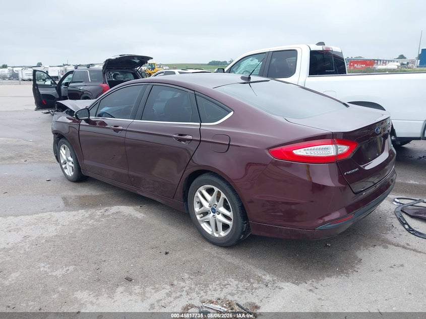 Vin: 3fa6p0h73dr141177, lot: 46316616, ford fusion se 20133