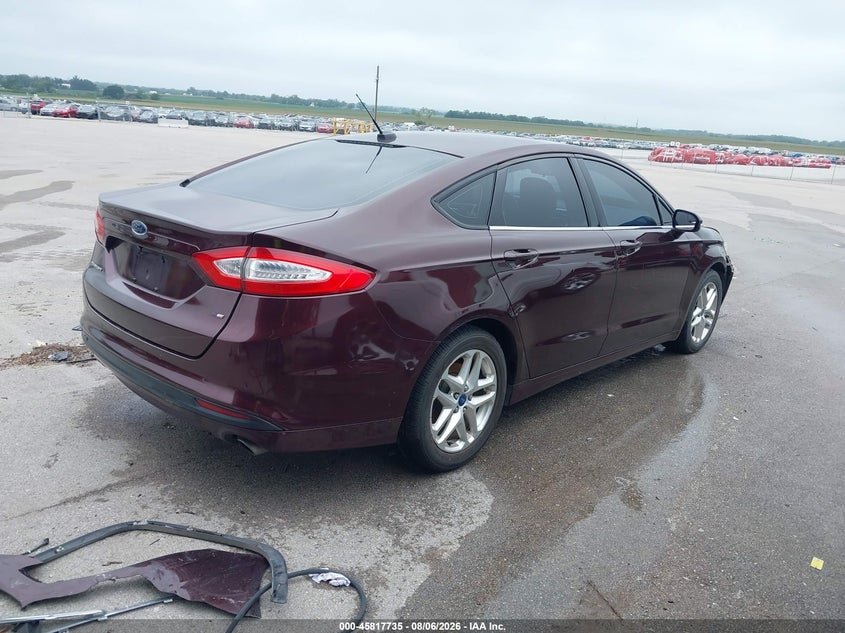 Vin: 3fa6p0h73dr141177, lot: 46316616, ford fusion se 20134