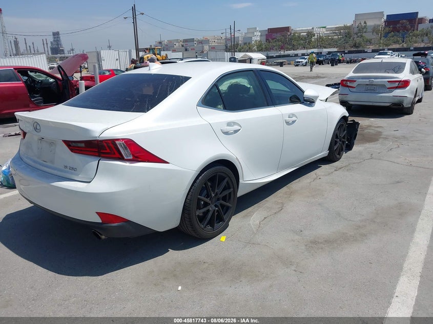 2015 LEXUS IS 250 auction photo 4