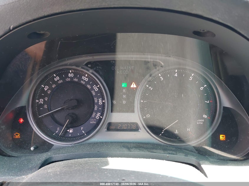 2007 LEXUS IS 350 auction photo 7
