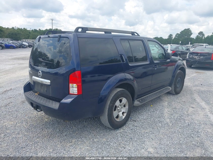 Vin: 5n1ar1nn9cc605153, lot: 46316636, nissan pathfinder s 20124