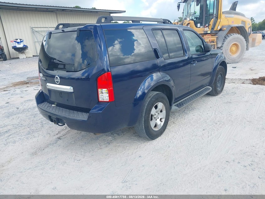 Vin: 5n1ar1nn9cc605153, lot: 46316636, nissan pathfinder s 20124