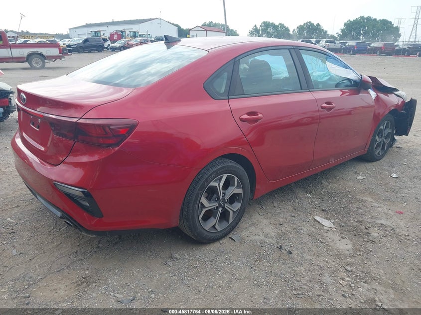 Vin: 3kpf24ad0le166804, lot: 46316645, kia forte lxs 20204