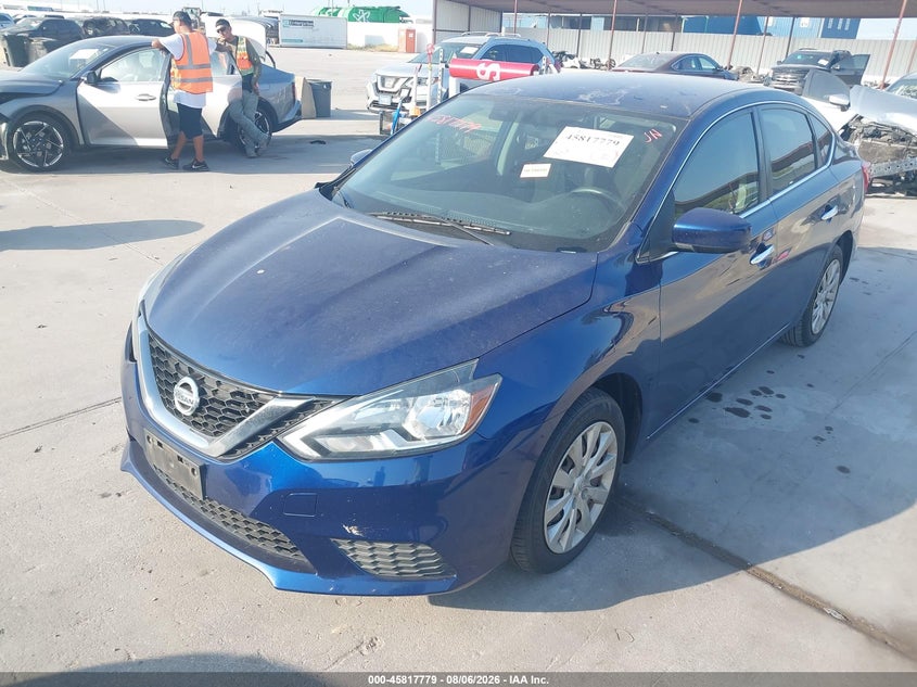 Vin: 3n1ab7ap1hy262181, lot: 46316660, nissan sentra s 20172