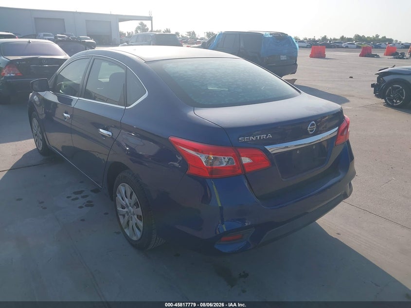 Vin: 3n1ab7ap1hy262181, lot: 46316660, nissan sentra s 20173