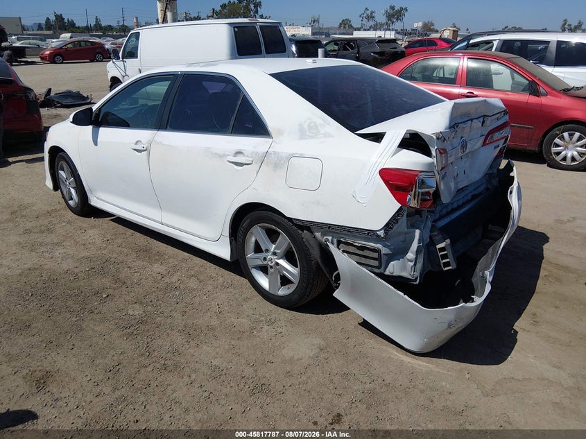 Vin: 4t1bf1fkxcu510953, lot: 46316668, toyota camry se 20123