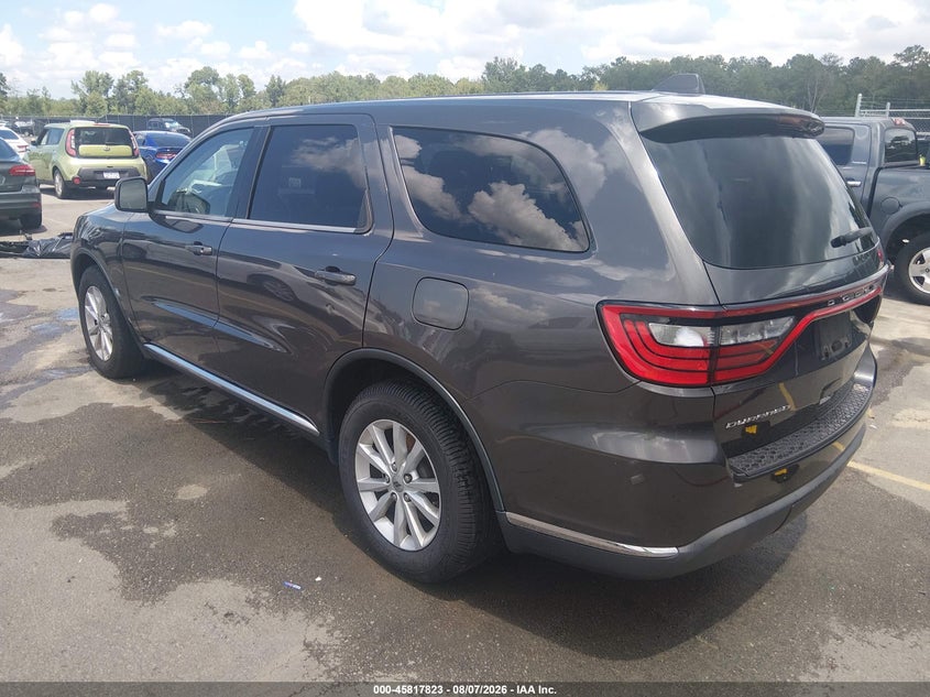 Vin: 1c4rdhag9kc802070, lot: 46316704, dodge durango sxt rwd 20193