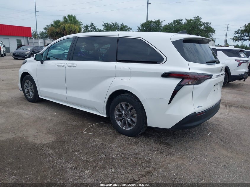 Vin: 5tdkrkecxss246874, lot: 46316706, toyota sienna le 20253