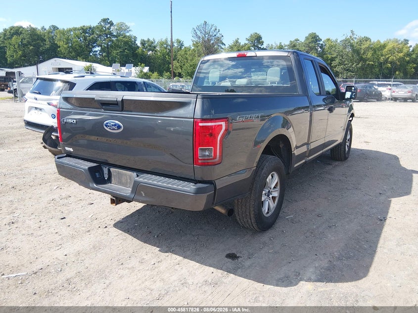 Vin: 1ftex1ep6gfa28731, lot: 46316707, ford f-150 xl 20164