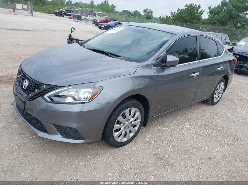 Vin: 3n1ab7ap5gy272288, lot: 46316714, nissan sentra fe+ s 20162