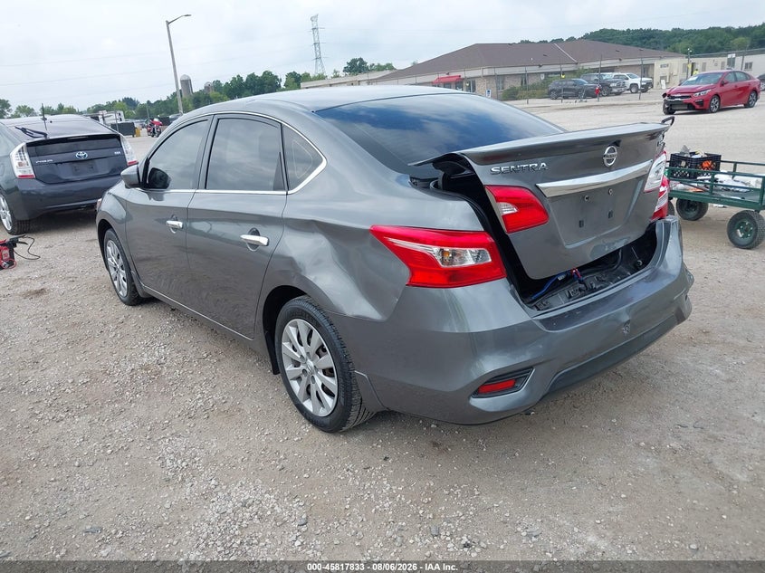 Vin: 3n1ab7ap5gy272288, lot: 46316714, nissan sentra fe+ s 20163