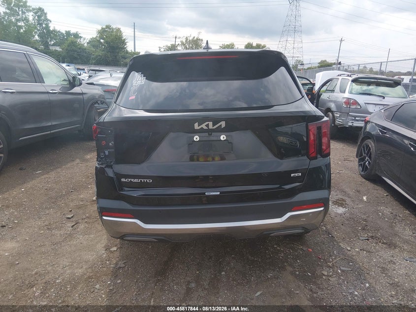 KIA SORENTO 2025 VIN 5XYRLDJC4SG313449