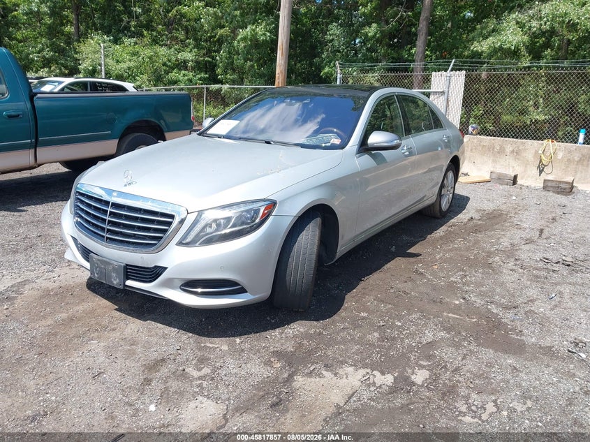 2015 MERCEDES-BENZ S 550 auction photo 2