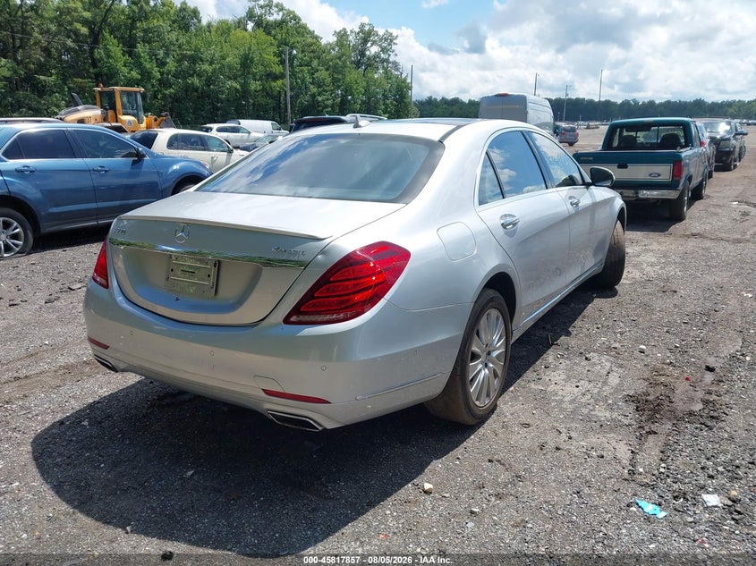 2015 MERCEDES-BENZ S 550 auction photo 4