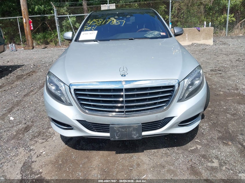 2015 MERCEDES-BENZ S 550 auction photo 6