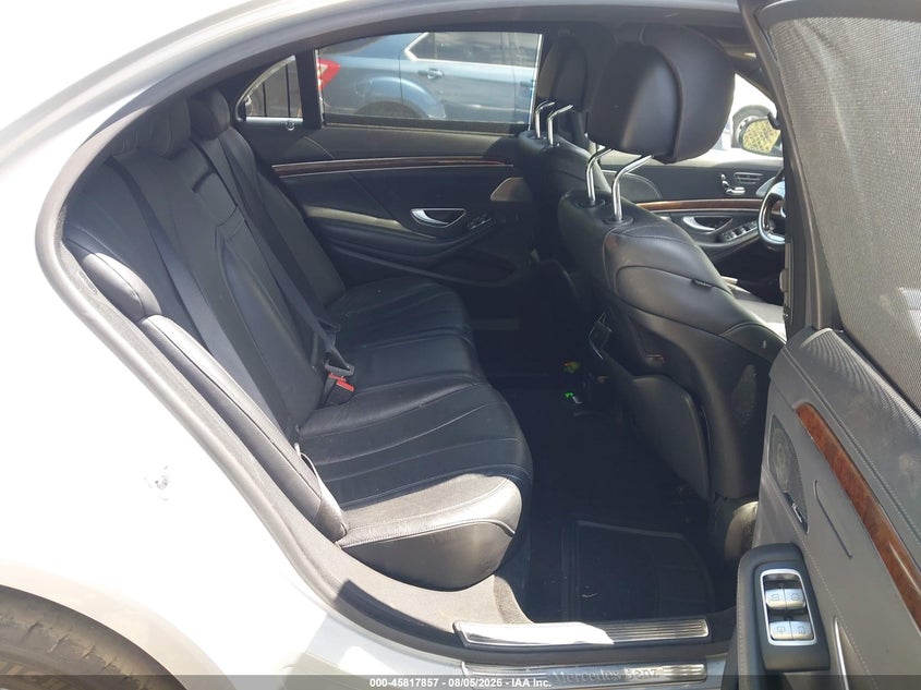 2015 MERCEDES-BENZ S 550 auction photo 8