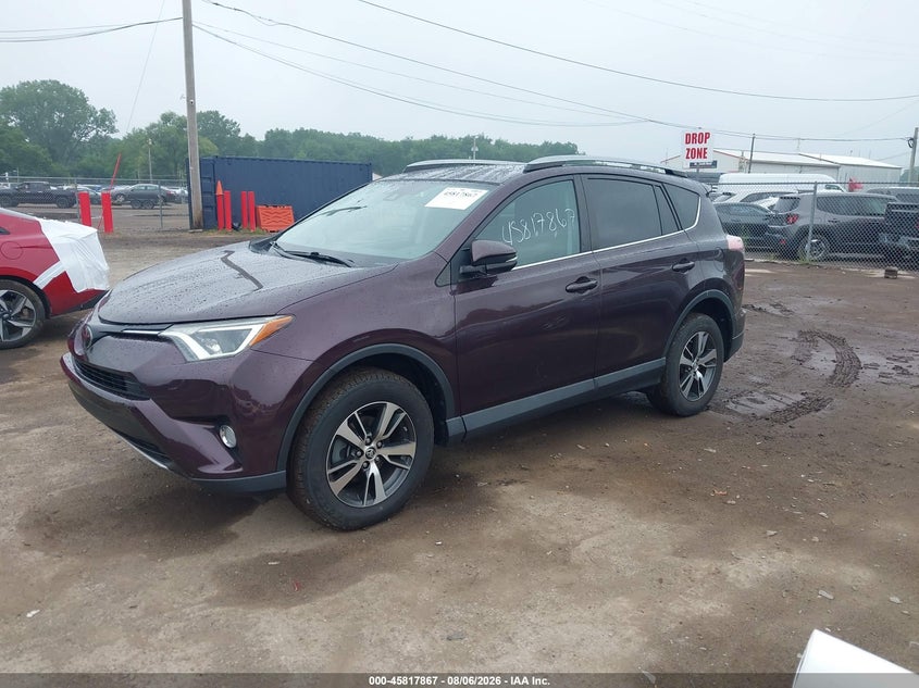 Vin: 2t3rfrev4hw589592, lot: 46316748, toyota rav4 xle 20172
