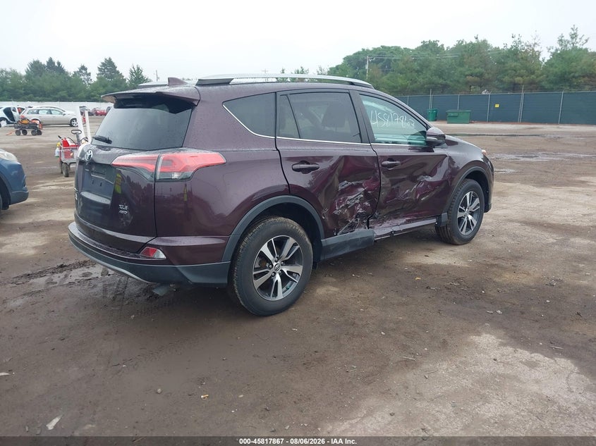 Vin: 2t3rfrev4hw589592, lot: 46316748, toyota rav4 xle 20174