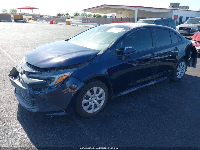 Vin: jtdbcmfe4s3097926, lot: 46316762, toyota corolla hybrid le 20252