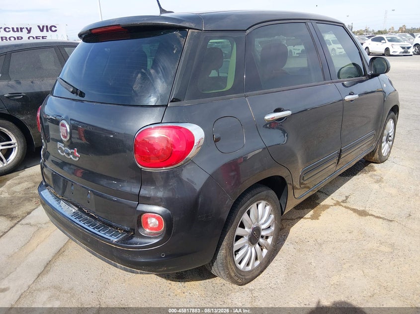 Vin: zfbcfabh0ez002874, lot: 46316764, fiat 500l easy 20144