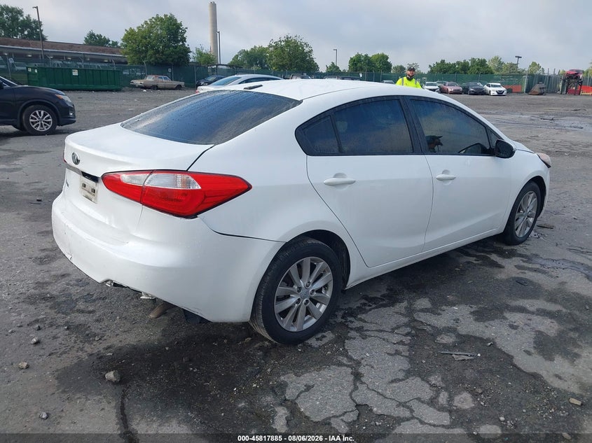 Vin: knafx4a6xe5224710, lot: 46316766, kia forte lx 20144