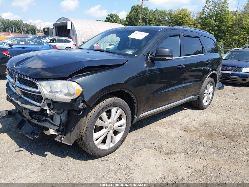 Vin: 1c4sdjdt2cc122207, lot: 46316769, dodge durango crew 20122