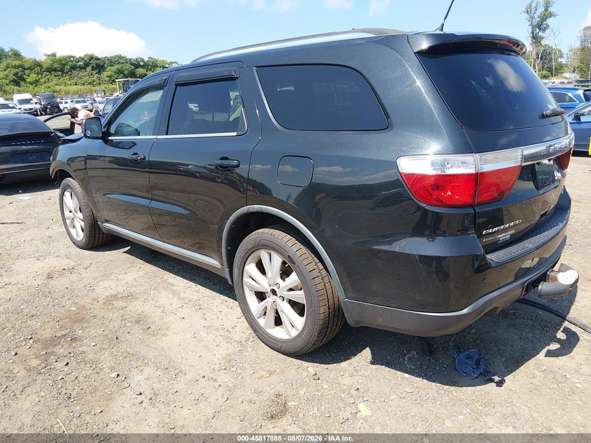 Vin: 1c4sdjdt2cc122207, lot: 46316769, dodge durango crew 20123