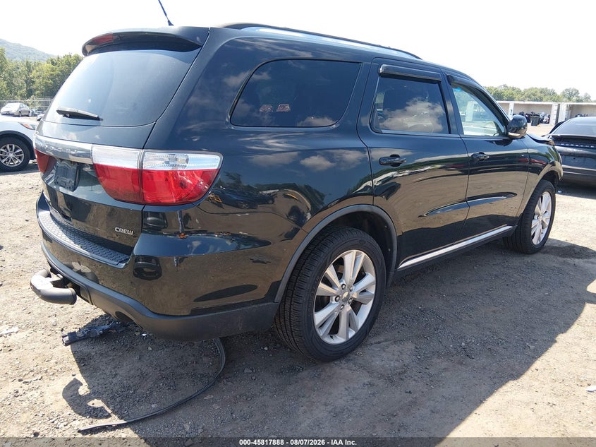 Vin: 1c4sdjdt2cc122207, lot: 46316769, dodge durango crew 20124