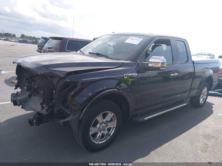 Vin: 1ftex1cf7ffb79411, lot: 46316809, ford f-150 lariat 20152