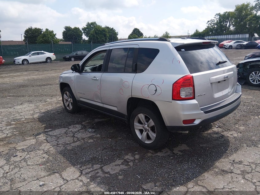 Vin: 1c4njdbb8cd566865, lot: 46316827, jeep compass sport 20123