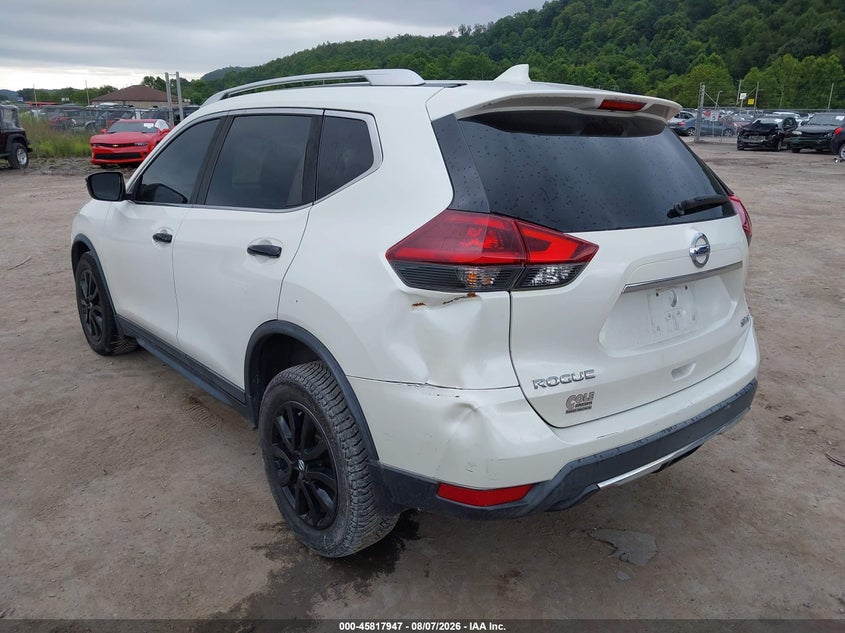 Vin: knmat2mvxjp582615, lot: 46316828, nissan rogue sv 20183