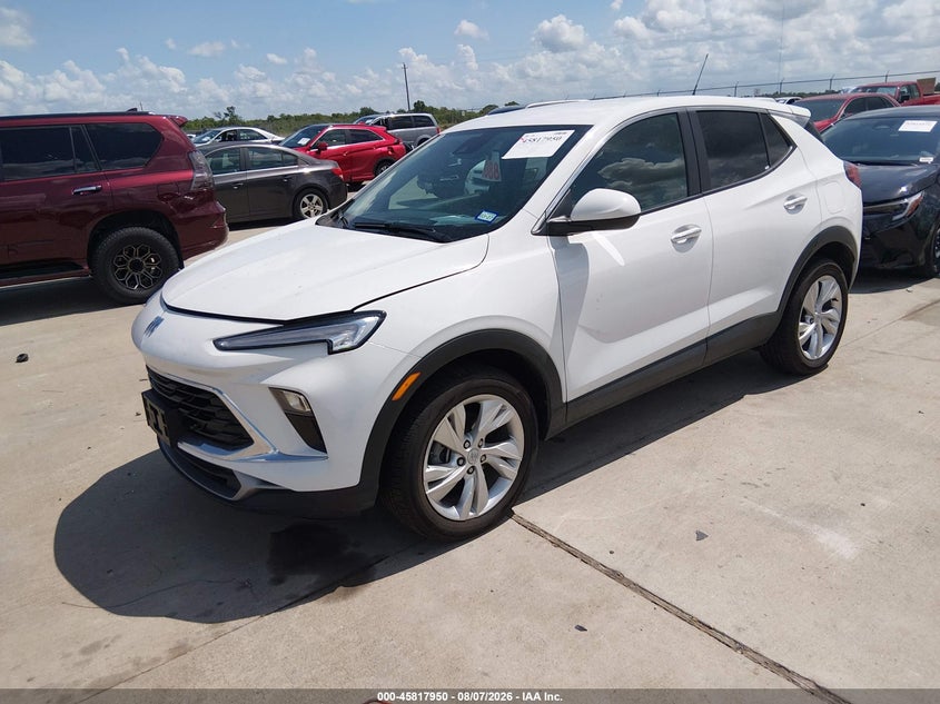 Vin: kl4ambsl2sb143884, lot: 46316831, buick encore gx preferred fwd 20252