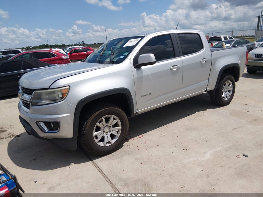 Vin: 1gcgsce38g1304257, lot: 46316836, chevrolet colorado 2wd lt 20162