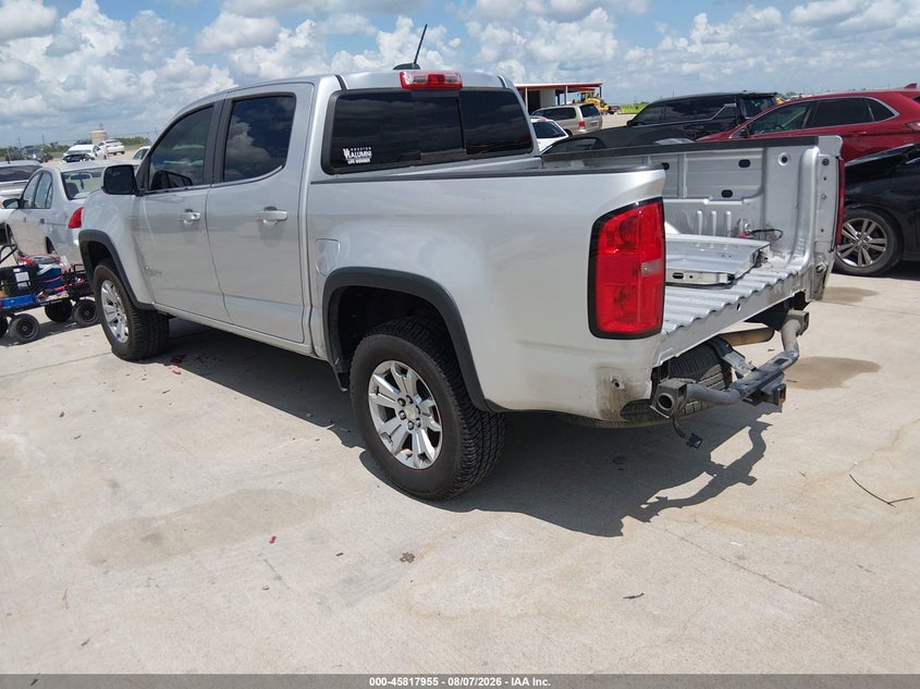 Vin: 1gcgsce38g1304257, lot: 46316836, chevrolet colorado 2wd lt 20163