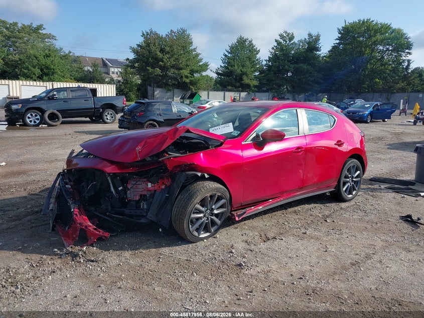 Vin: jm1bpakm2p1622954, lot: 46316837, mazda mazda3 2.5 s select 20232
