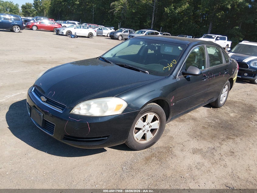 2007 CHEVROLET IMPALA SEDAN 3.5L V-6 VVT, 211HP