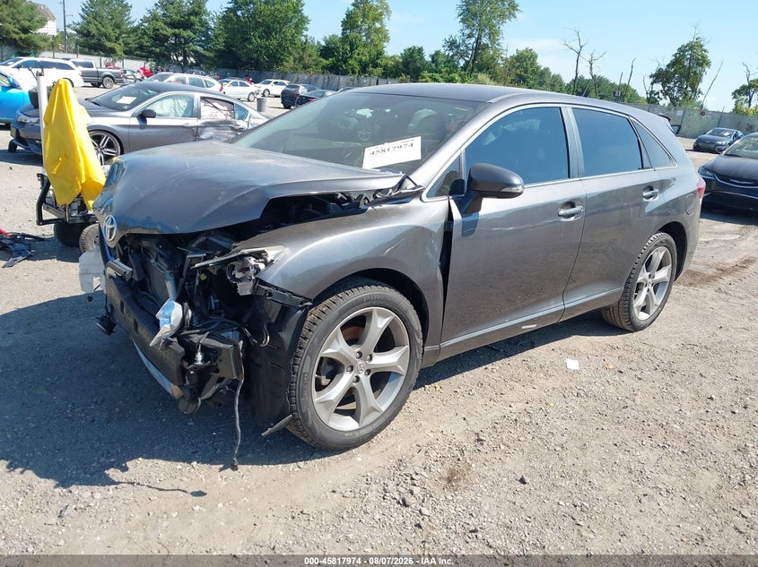 Vin: 4t3bk3bbxdu093503, lot: 46316855, toyota venza xle v6 20132