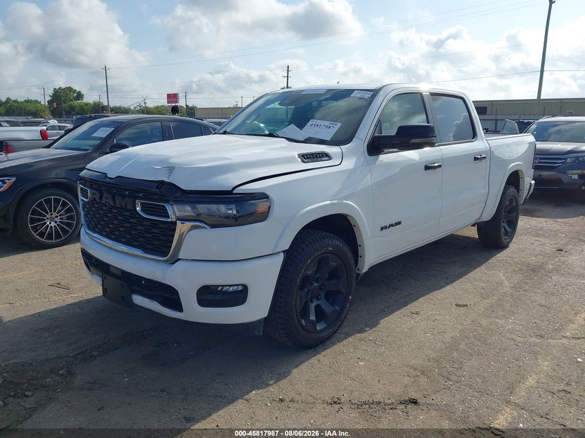 Vin: 1c6rrefp0sn608483, lot: 46316868, ram 1500 lone star  4x2 5'7 box 20252