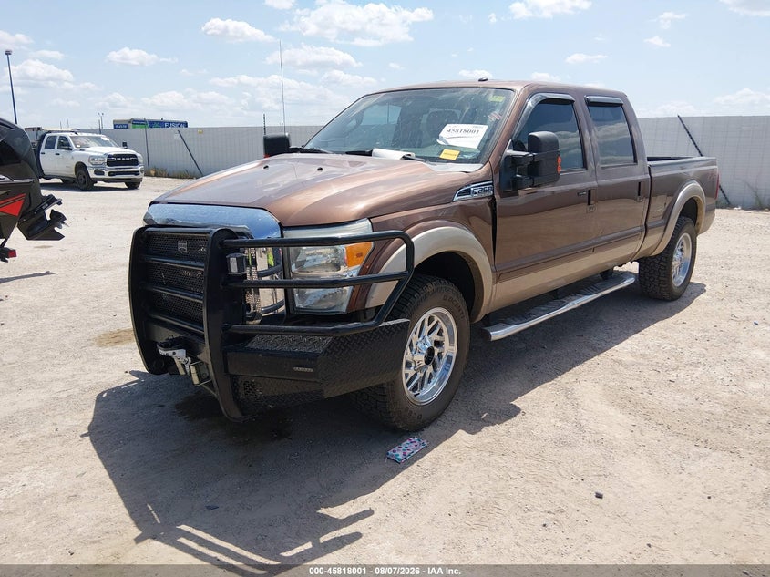 Vin: 1ft7w2b64cea55858, lot: 46316882, ford f-250 lariat 20122