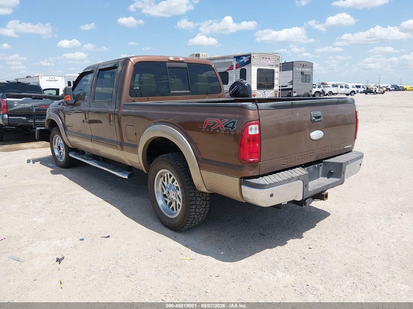 Vin: 1ft7w2b64cea55858, lot: 46316882, ford f-250 lariat 20123