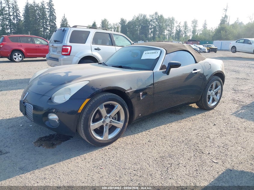 2008 PONTIAC SOLSTICE CABRIO 2.4L I-4 DOHC, VVT, 173HP