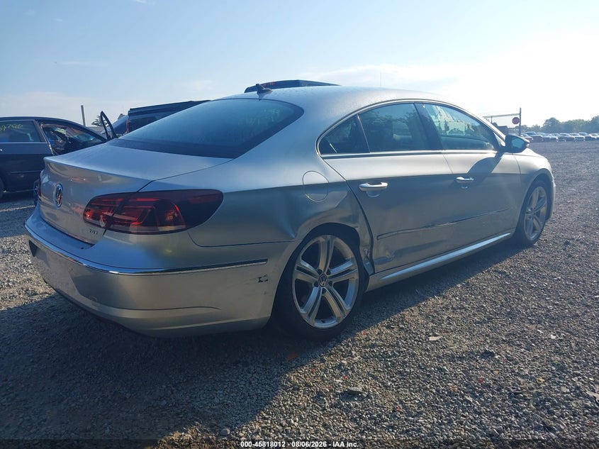 VOLKSWAGEN CC 2015 VIN WVWBN7AN6FE813464