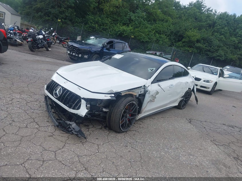 Vin: w1k7x6bbxrv001688, lot: 46316901, mercedes-benz amg gt 53 4-door coupe 20242