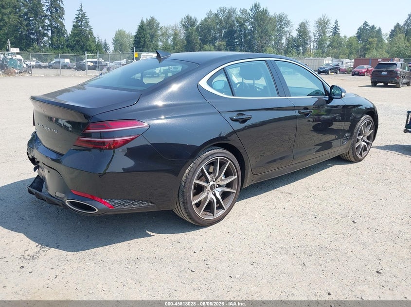 Vin: kmtg14sc4tu174680, lot: 46316909, genesis g70 2.5t rwd 20264