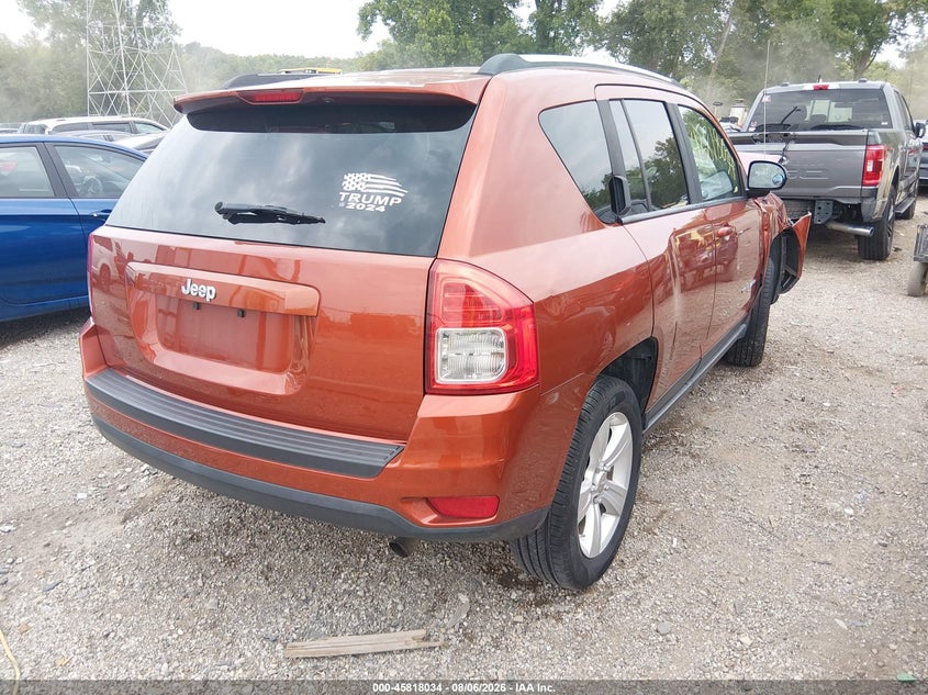 Vin: 1c4njcbb6cd602949, lot: 46316915, jeep compass sport 20124