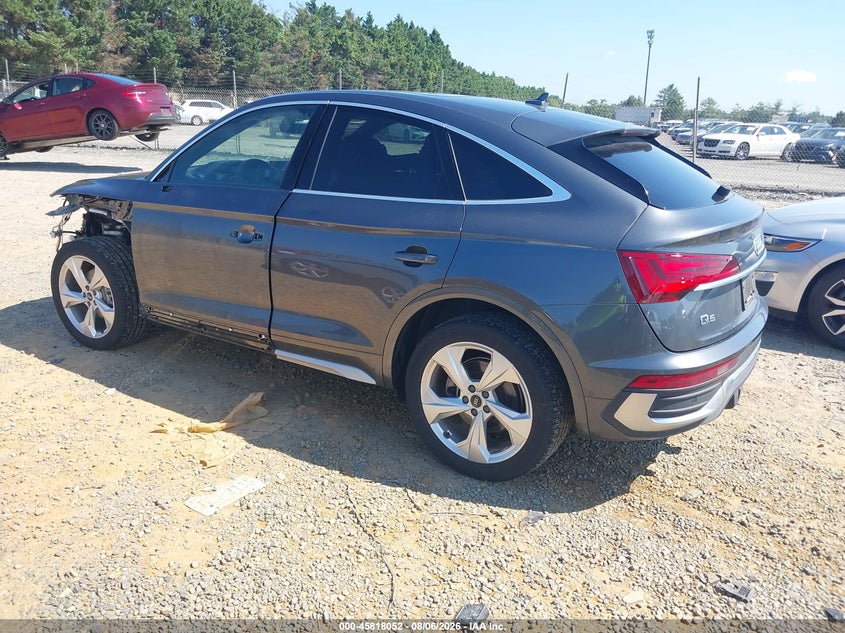 Vin: wa15aafy0p2149863, lot: 46316933, audi q5 sportback premium plus 45 tfsi s line quattro s tronic 20233