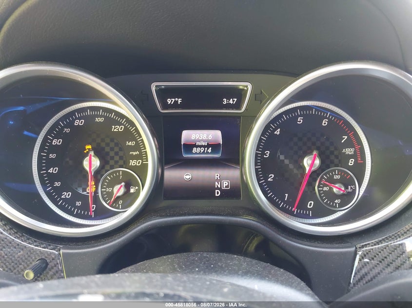 2016 MERCEDES-BENZ GLE 450 AMG COUPE auction photo 7