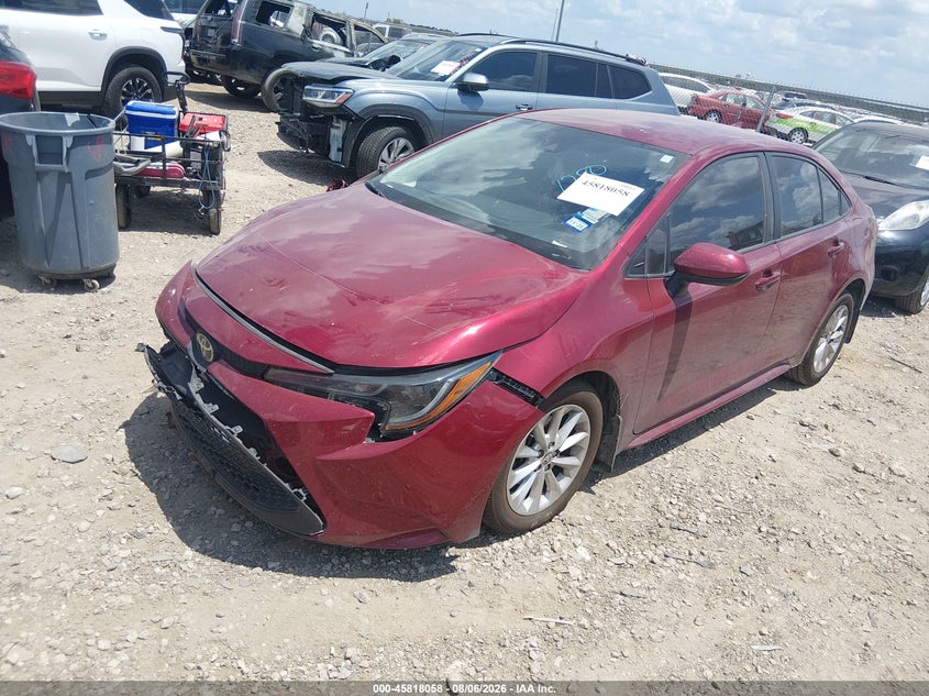 Vin: 5yfvpmae8np331280, lot: 46316939, toyota corolla le 20222