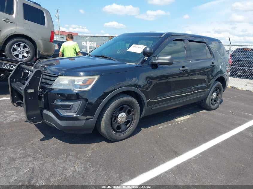 Vin: 1fm5k8ar0hgd22597, lot: 46316941, ford utility police interceptor 20172